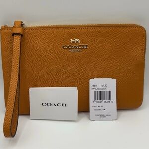 Coach Butterscotch Wristlet